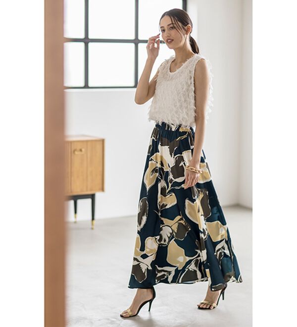 RANAN（ラナン）の「カットジャカードブラウス（ブラウス）」｜詳細画像