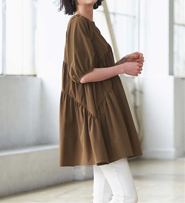 RANAN（ラナン）の「ひんやり！ななめティアードチュニック（チュニック）」｜詳細画像