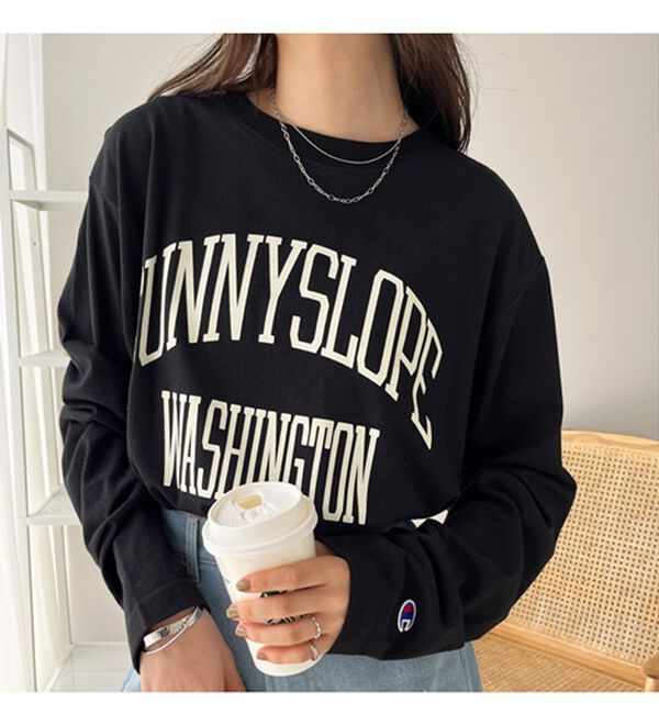 GeeRA（ジーラ）の「【ｃｈａｍｐｉｏｎ】ロゴロンＴ（カットソー）」｜詳細画像