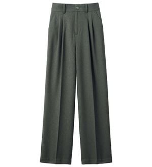 ルフラン（ルフラン）の「こ綺麗こなれたパンツ（フルレングスパンツ）」｜杢チャコール