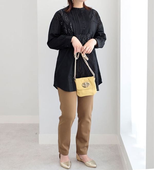 BELLUNA（ベルーナ）の「あったか！裏フリースストレッチパンツ（フルレングスパンツ）」｜詳細画像