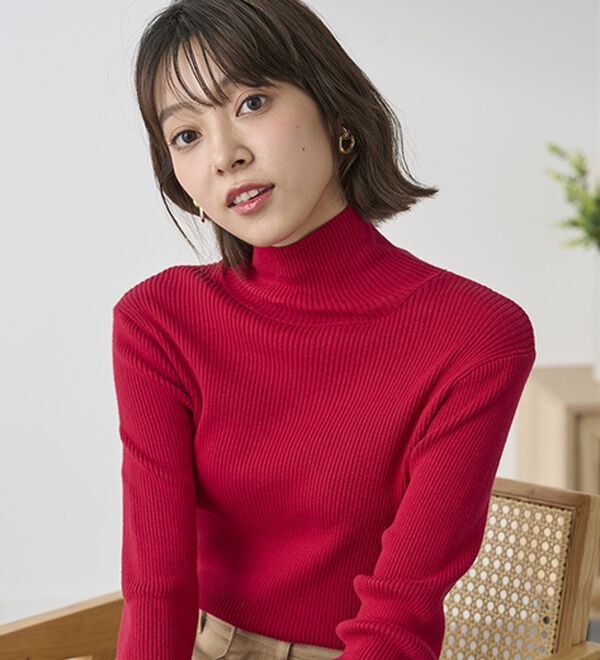 BELLUNA（ベルーナ）の「＜＆ｃｏｃｏｃｈｉ＞ハピネスコットン１００％ニットレギンス（スパッツ・レギンス）」｜詳細画像