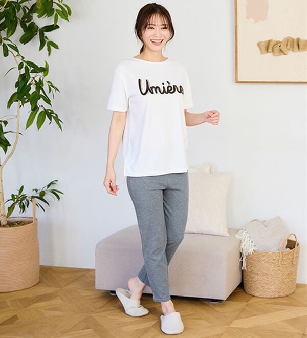 LAVIENNE（ラヴィエンヌ）の「綿１００％着回し自在パンツ（クロップドパンツ）」｜詳細画像