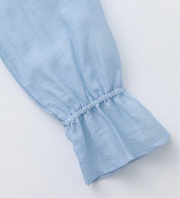 RANAN（ラナン）の「リボンドロストブラウス（ブラウス）」｜詳細画像