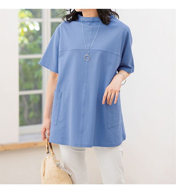 ルフラン（ルフラン）の「お茶の加工で安心大人のチュニック（チュニック）」｜詳細画像