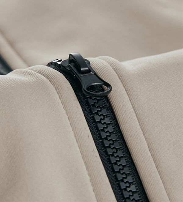 BELLUNA（ベルーナ）の「防風裏フリース配色ジャケット（ハーフコート）」｜詳細画像