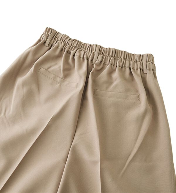 RANAN（ラナン）の「【選べる股下】きれい見え２タックワイドスラックス（ワイドパンツ・ガウチョ）」｜詳細画像