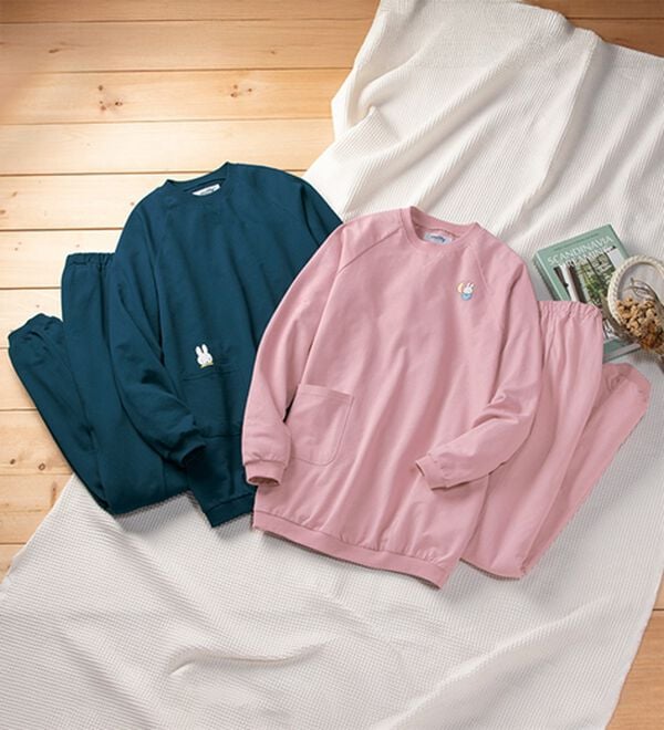 「ミッフィーが可愛いスウェットパジャマ（パジャマ・ルームウェア）」｜詳細画像