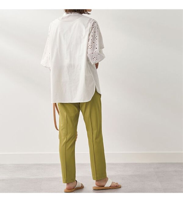 BELLUNA（ベルーナ）の「冷感キレイ見え！美脚テーパードパンツ（テーパードパンツ）」｜詳細画像