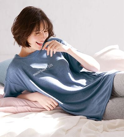 LAVIENNE（ラヴィエンヌ）の「＜マリクレールビス＞良眠仕様パイル素材パジャマ（パジャマ・ルームウェア）」