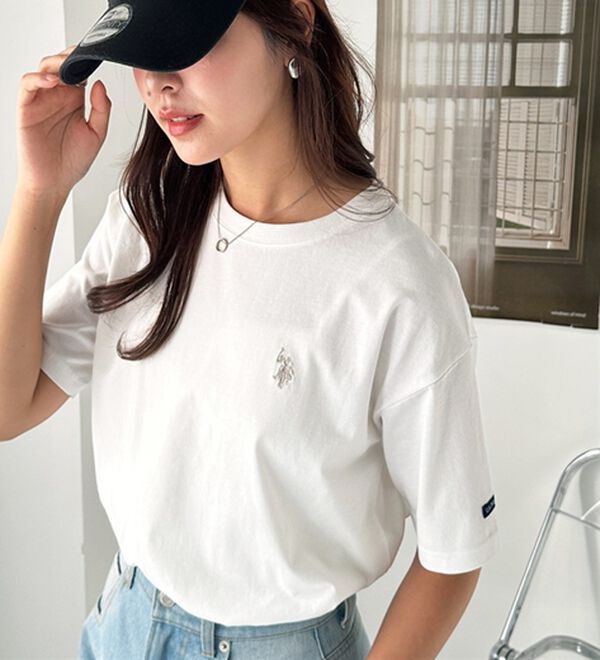 GeeRA（ジーラ）の「【Ｕ．Ｓ．　ＰＯＬＯ　ＡＳＳＮ．】カラーTシャツ（Tシャツ）」｜詳細画像