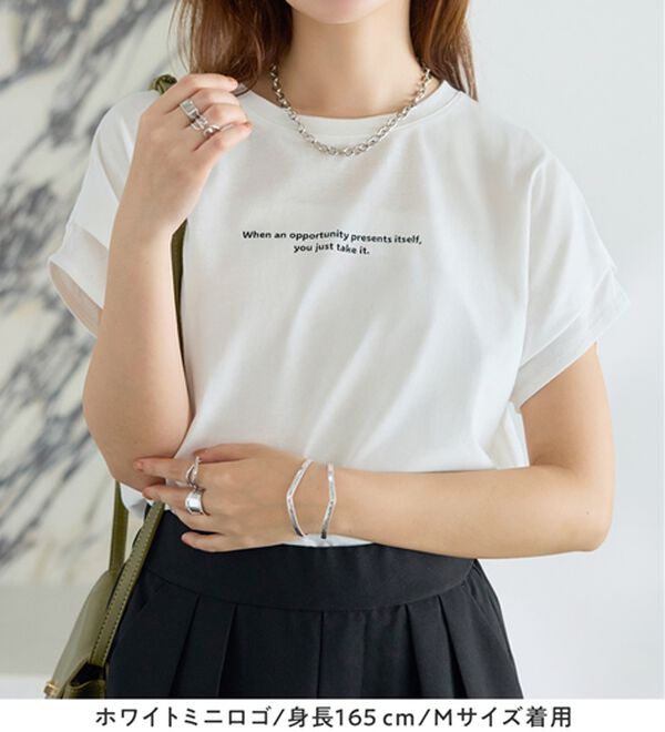 Viola e Viola（ヴィオラ エ ヴィオラ）の「脱普通！すっきり見え大人の上品Ｔシャツ（Tシャツ）」｜詳細画像