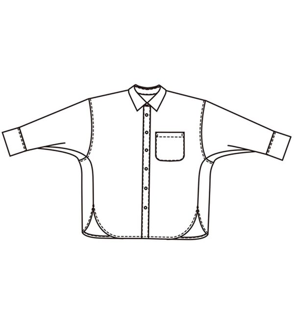 BELLUNA（ベルーナ）の「【快適Ｌａｂ．】重ね着にも活躍！イージーケアシャツ（シャツ）」｜詳細画像