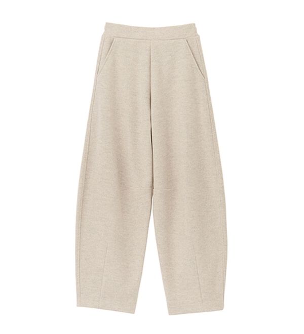 RANAN（ラナン）の「フェイクウールバレルレッグカーブパンツ（フルレングスパンツ）」｜詳細画像