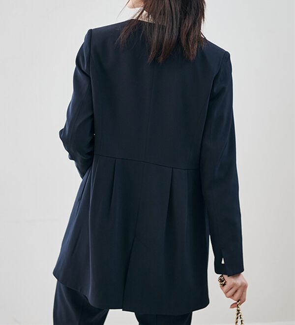 RANAN（ラナン）の「＜２点セット＞ラウンドヘムジャケットセットアップ（パンツスーツ）」｜詳細画像