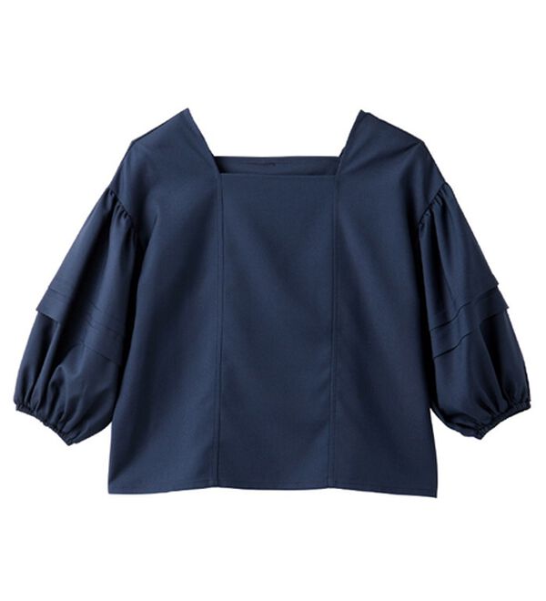 GeeRA（ジーラ）の「タック袖ブラウス（ブラウス）」｜詳細画像