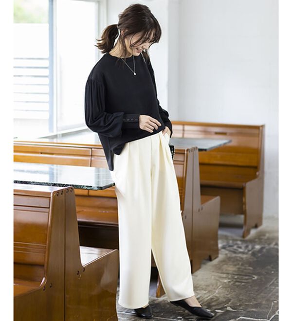 BELLUNA（ベルーナ）の「はっ水！フラットシューズ（パンプス）」｜詳細画像