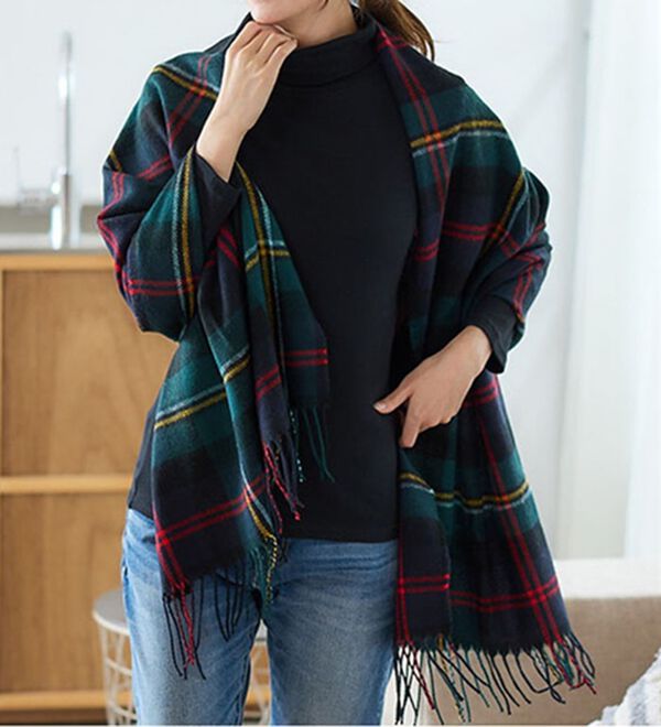 「【５色組】吸湿発熱　素肌よろこぶ綿１００％タートルネックインナー（肌着・インナーウェア）」｜詳細画像