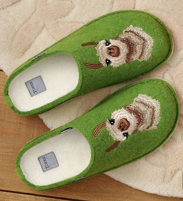 「＜ＴＯＦＥＥ＞ルームシューズ（スリッパ・ルームシューズ）」｜グリーン