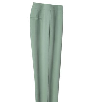 ルフラン（ルフラン）の「常識を変えるスティックパンツ（フルレングスパンツ）」｜ミントグリーン