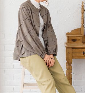 ルフラン（ルフラン）の「ふんわりシャツジャケットコーデセット（その他ジャケット）」｜詳細画像