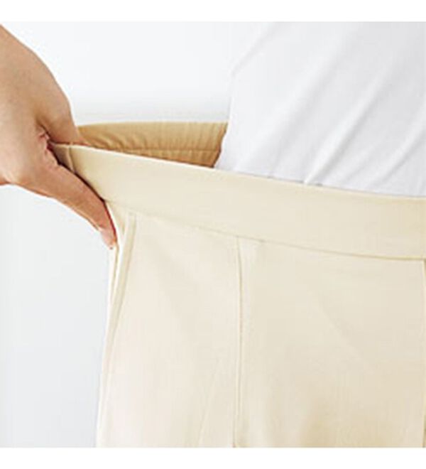 BELLUNA（ベルーナ）の「とろみ素材きれい見えカーゴパンツ（その他パンツ）」｜詳細画像