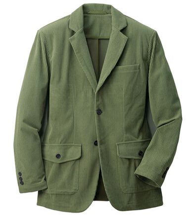 「シワになりにくいコーデュロイジャケット（メンズジャケット）」
