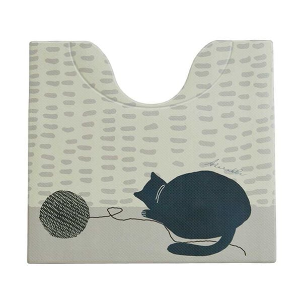 iellio（イエリオ）の「すき間にピタッ！ふけるＰＶＣトイレマット（トイレマット）」｜詳細画像