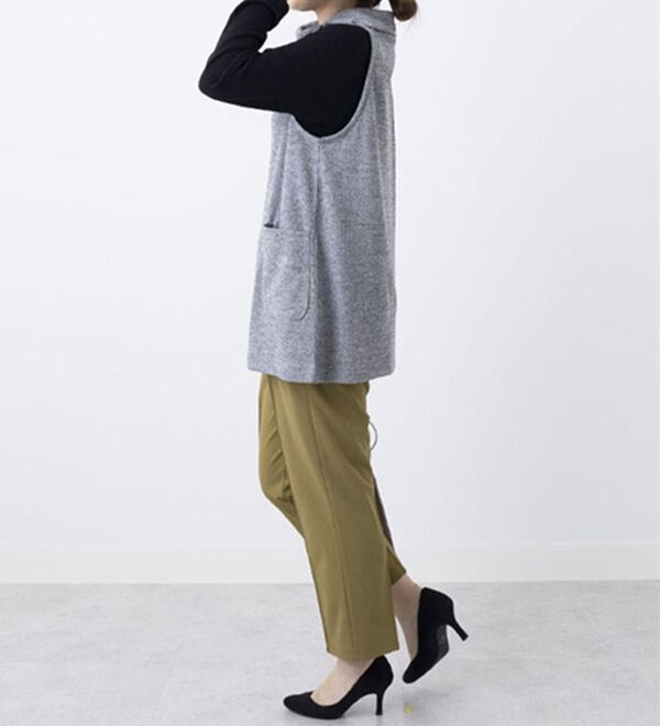 BELLUNA（ベルーナ）の「裏起毛素材ポケットデザインアンサンブル（アンサンブル）」｜詳細画像