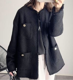 BELLUNA（ベルーナ）の「ツイードノーカラージャケット（ノーカラージャケット）」｜詳細画像