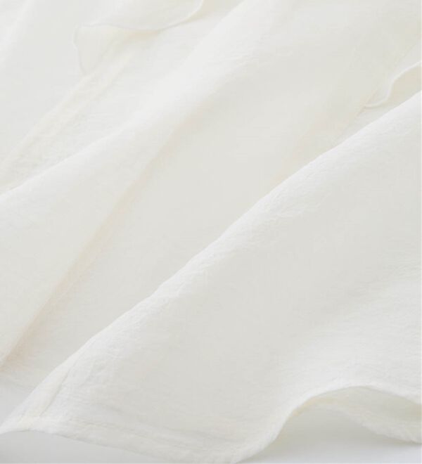 RANAN（ラナン）の「ラッフルフリルシアーキーネックブラウス（ブラウス）」｜詳細画像