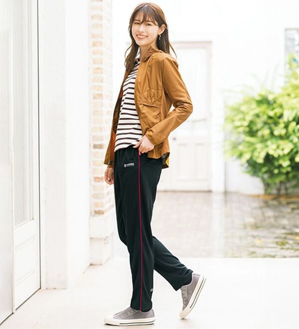 ルフラン（ルフラン）の「【３本組】Ｋ・ＳＷＩＳＳゆったりあったか！裏フリース美脚ジャージパンツ（フルレングスパンツ）」｜詳細画像