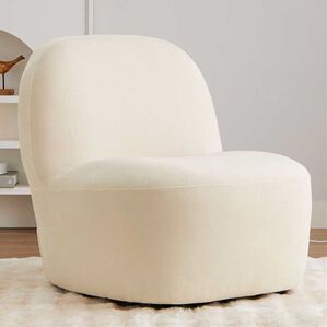 iellio（イエリオ）の「丸みがかわいい一人掛ソファＤａｒａｍ（ソファ）」｜アイボリー