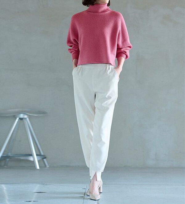 RANAN（ラナン）の「【２点セット】ニットワンピースアンサンブル（ニットワンピース）」｜詳細画像