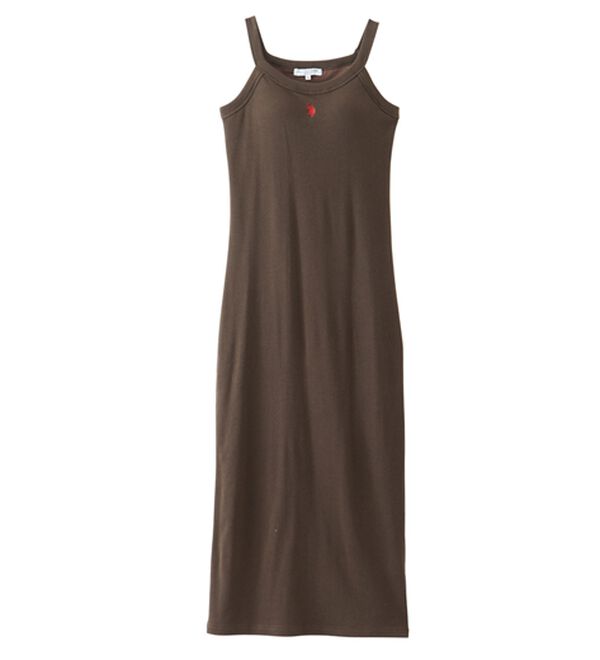 RANAN（ラナン）の「＜U.S.POLO ASSN.＞カップ付アメスリリブワンピース（カットソーワンピース）」｜詳細画像