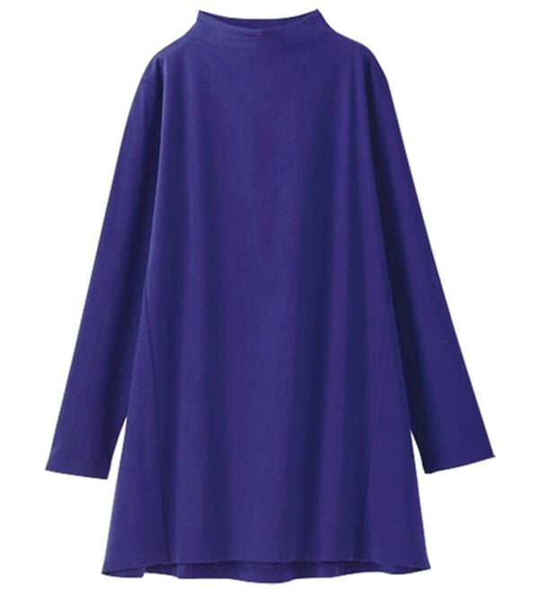 BELLUNA（ベルーナ）の「艶やかコットン１００％チュニック（チュニック）」｜詳細画像