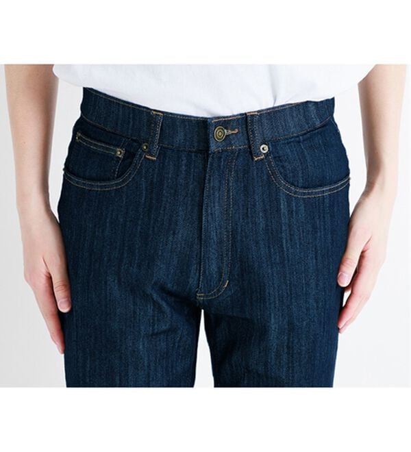 「＜コムルヴァン・オム＞涼感翡翠（ひすい）ジーンズ（メンズデニムパンツ）」｜詳細画像