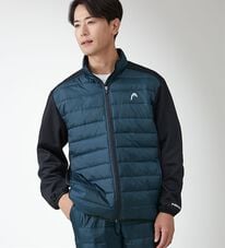 「＜ヘッド＞ダウンで暖か！防風スポーティジャケット（メンズジャケット）」