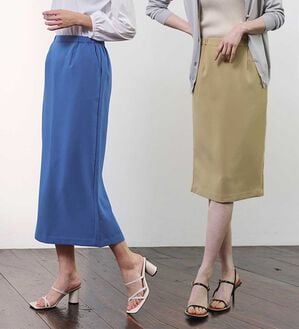 RANAN（ラナン）の「美ラインタイトスカート（ロングスカート）」｜詳細画像