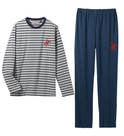 「＜ビバリーヒルズ・ポロクラブ＞男女兼用ブランドデザインルームウェア（メンズルームウェア）」