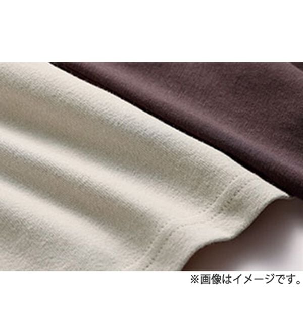 RANAN（ラナン）の「＜ＢＣ＞綿１００％&times;吸湿発熱！あったか裾スリットロングプルオーバー（カットソー）」｜詳細画像