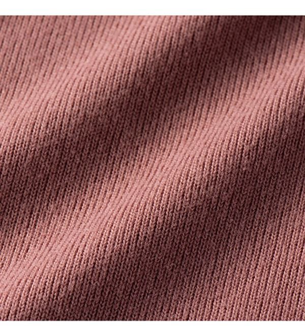 GeeRA（ジーラ）の「ふんわり素材Ｖネックニットソーチュニック（ニット・セーター）」｜詳細画像