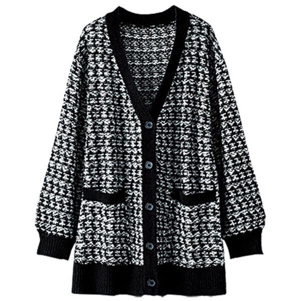 BELLUNA（ベルーナ）の「ツイード調ニットカーディガン（ニットカーディガン）」｜詳細画像