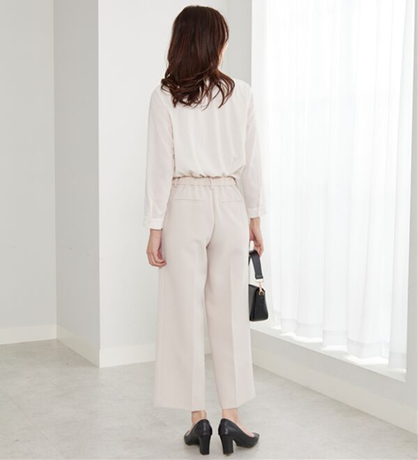 BELLUNA（ベルーナ）の「＜Ｃ／Ｓ＞センタータックワイドパンツ（ワイドパンツ・ガウチョ）」｜詳細画像