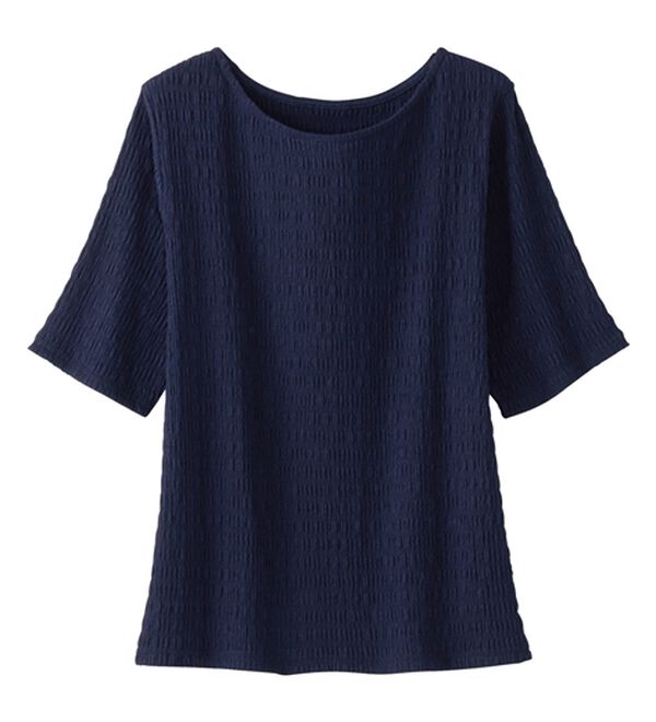 Viola e Viola（ヴィオラ エ ヴィオラ）の「ポコポコ素材Ｔシャツ（カットソー）」｜詳細画像