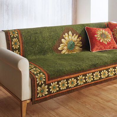 「イタリア製ジャカード織センターカバー「マルゲリータ」（ソファーカバー）」