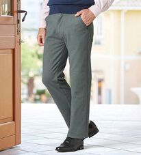 「＜コムルヴァン・オム＞起毛ストレッチでラクして暖かパンツ（メンズチノパンツ）」