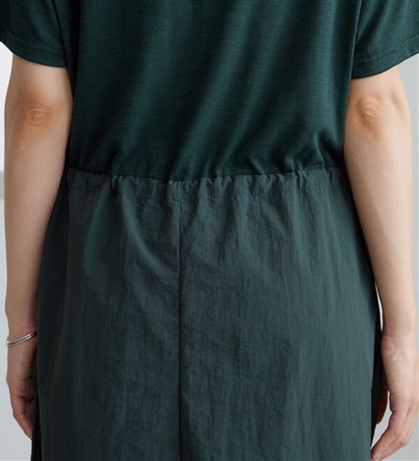 BELLUNA（ベルーナ）の「ドロスト使いドッキングワンピース（その他ワンピース）」｜詳細画像