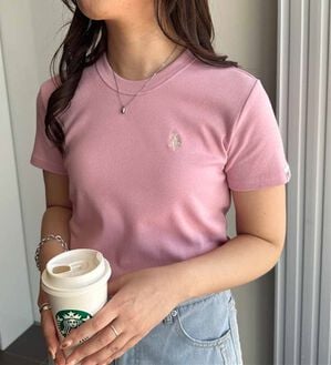 RANAN（ラナン）の「＜U.S.POLO ASSN.＞スムースTシャツ（カットソー）」｜ピンク