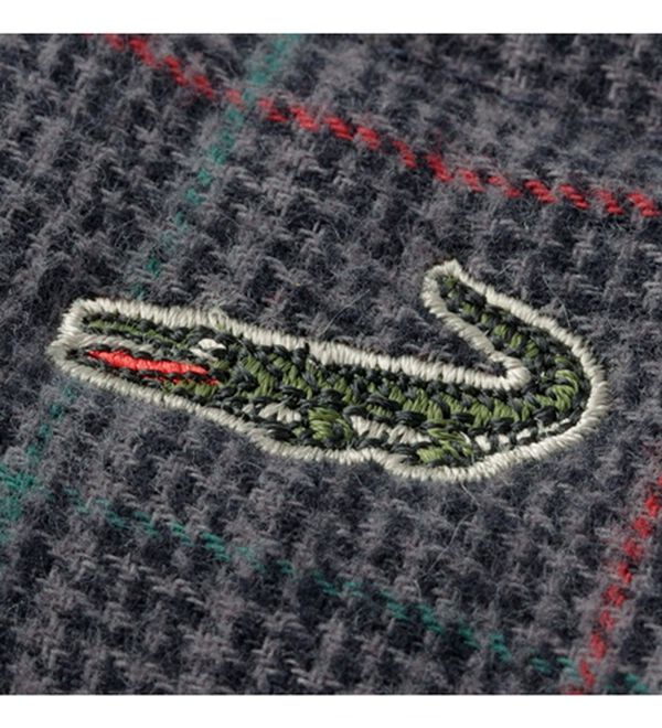 「＜クロコダイル＞暖か裏ファーホームジャケット（メンズルームウェア）」｜詳細画像